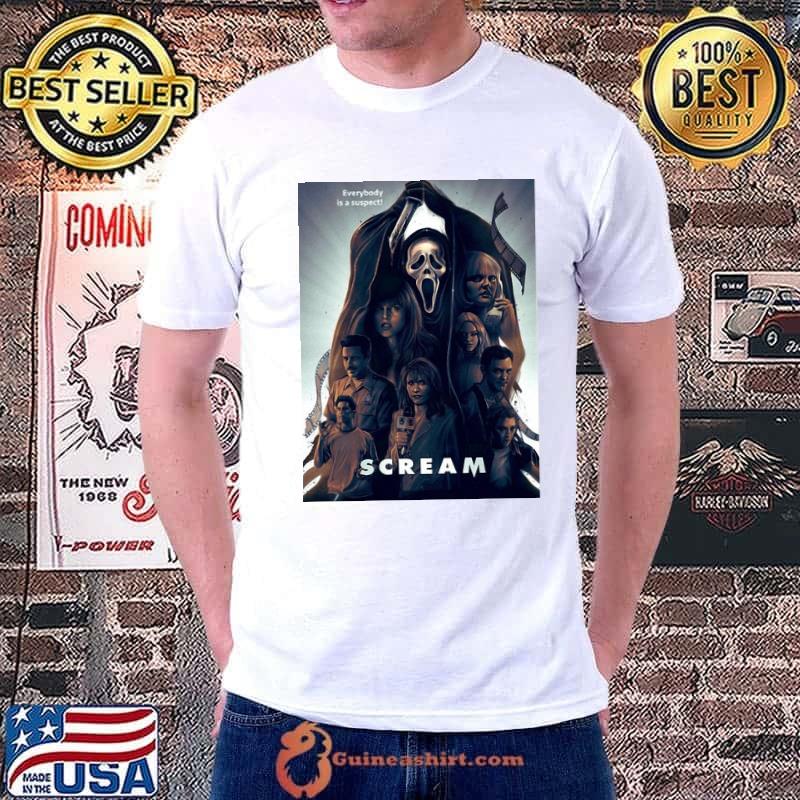 Scream everybody is a suspect ghostface shirt