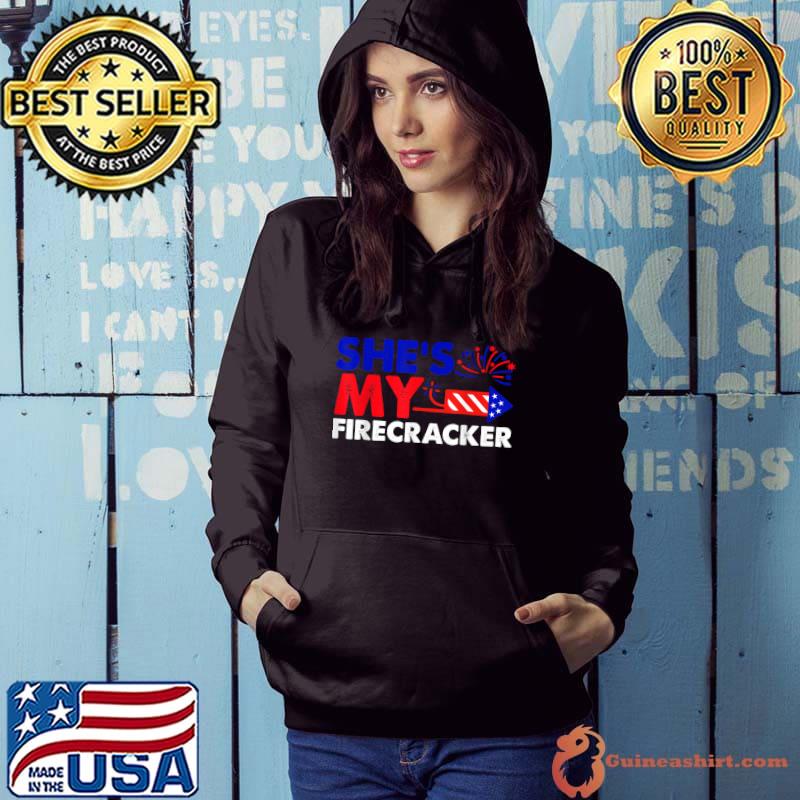 She's my firecracker 4th Of July firework T-Shirt