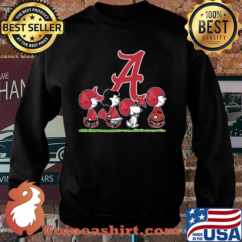 Snoopy the Peanuts cheer for the Alabama crimson tide ncaa s Sweater