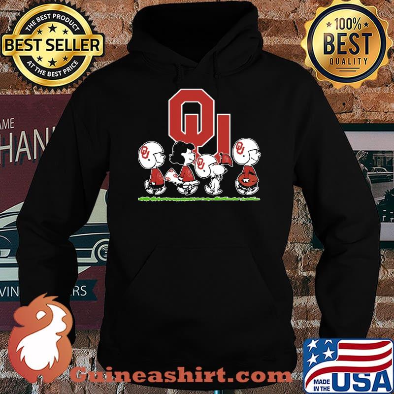 Snoopy the Peanuts cheer for the Oklahoma sooners ncaa s Hoodie