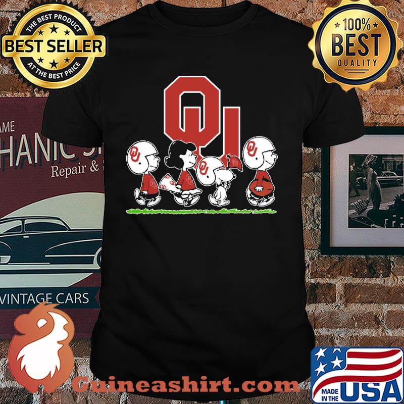 Snoopy the Peanuts cheer for the Oklahoma sooners ncaa s Unisex