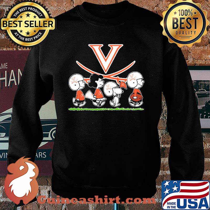 Snoopy the Peanuts cheer for the Virginia cavaliers ncaa s Sweater