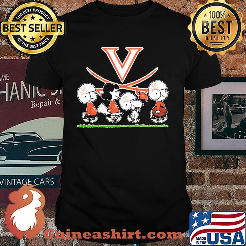 Snoopy the Peanuts cheer for the Virginia cavaliers ncaa s Unisex