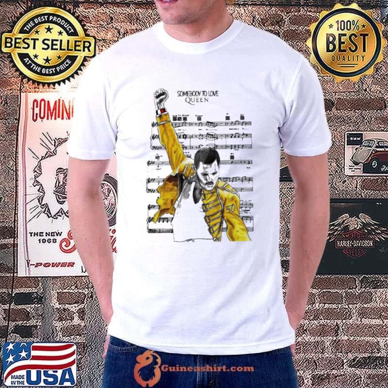Somebody To Love Queen Freddie Purrcury Shirt