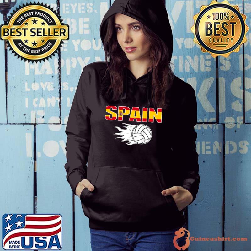 Spain Volleyball Spanish Flag T-Shirt