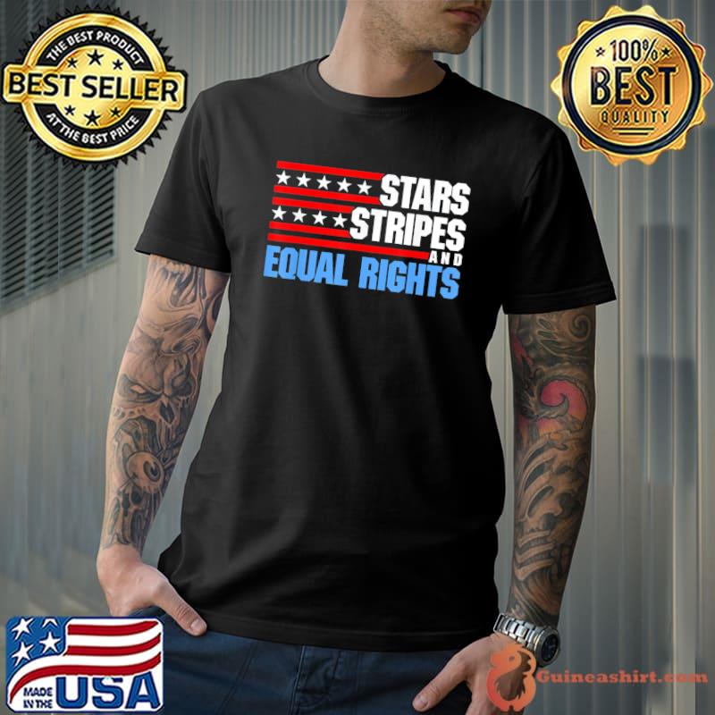 Stars stripes and equal rights patriotic 4th of july usa s Unisex