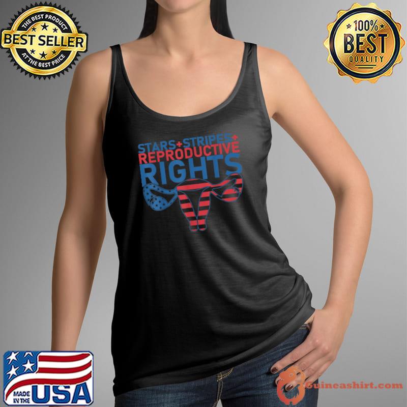 Stars Stripes Reproductive Rights Patriotic 4th Of July T-Shirt Tank Top