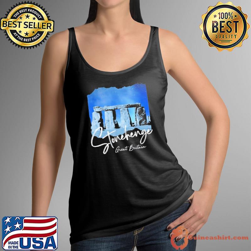 Stonehenge england souvenir stonehenge at night s Tank Top