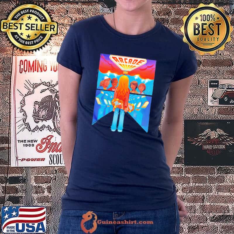 Stranger things fan art arcade group comic poster s Ladiestee