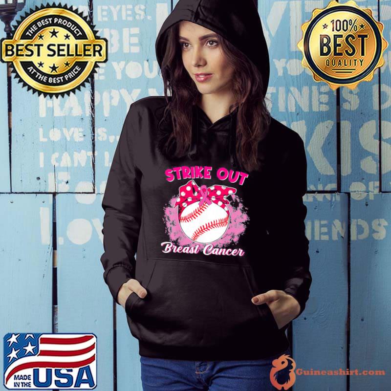 Strike out breast cancer awareness baseball fighters shirt