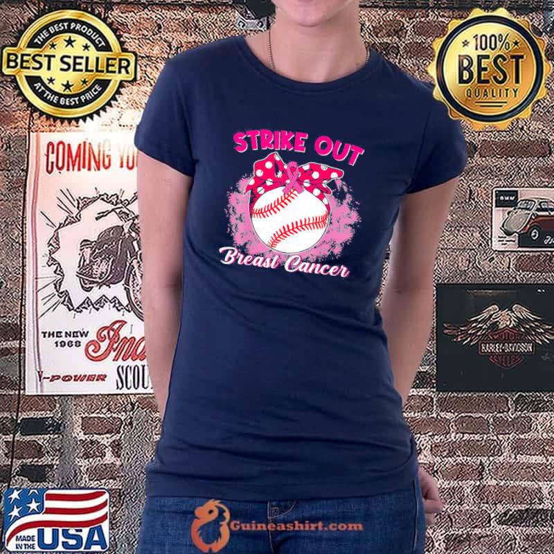 Strike out breast cancer awareness baseball fighters s Ladiestee