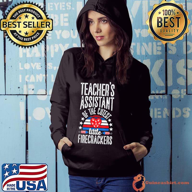 Teacher assistant 4th of july teacher aide appreciation shirt