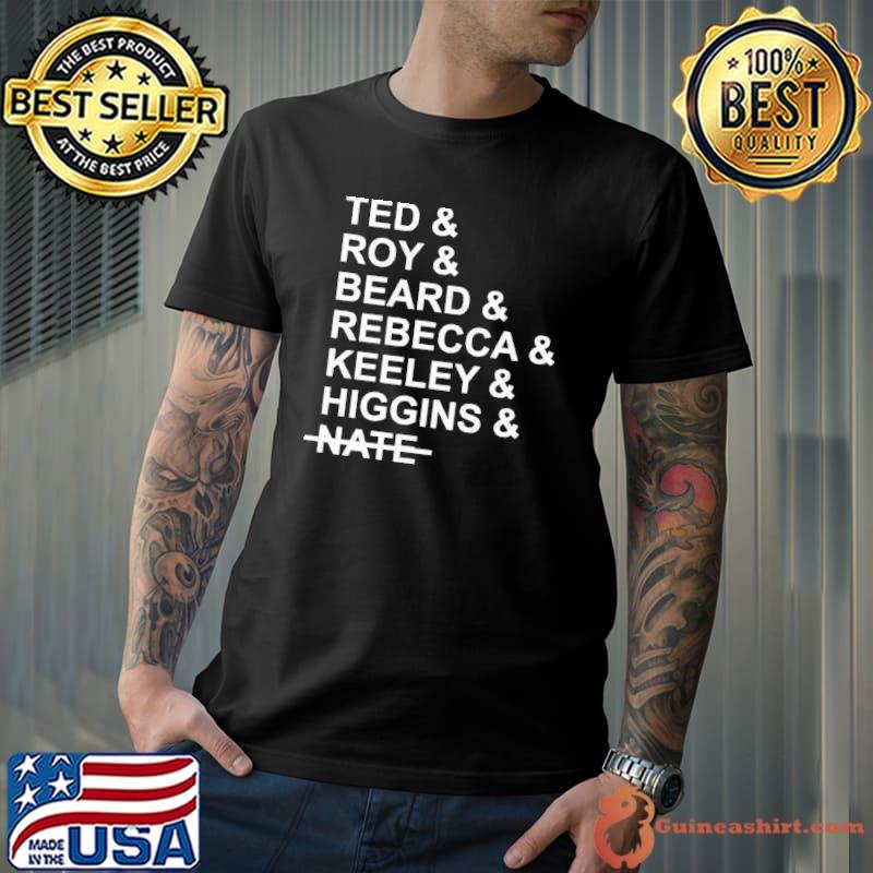 Ted Roy Beard Rebecca Keeley Higgins Nate Shirt