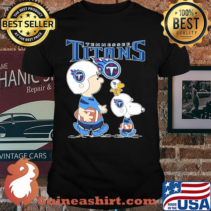Tennessee Titans let's play Football together Snoopy NFL s Unisex