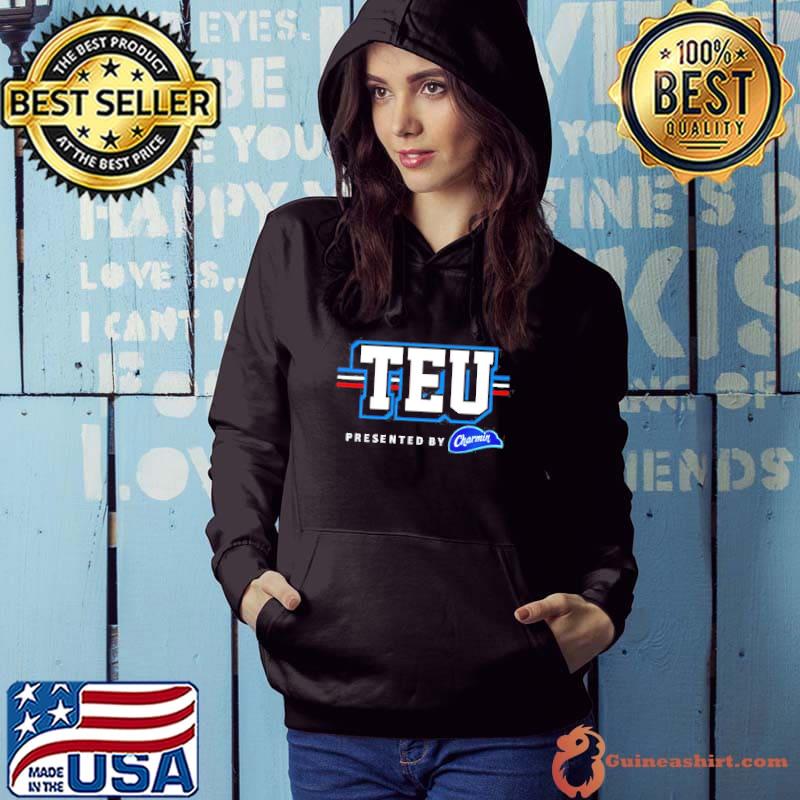 Teu presented by charmin shirt