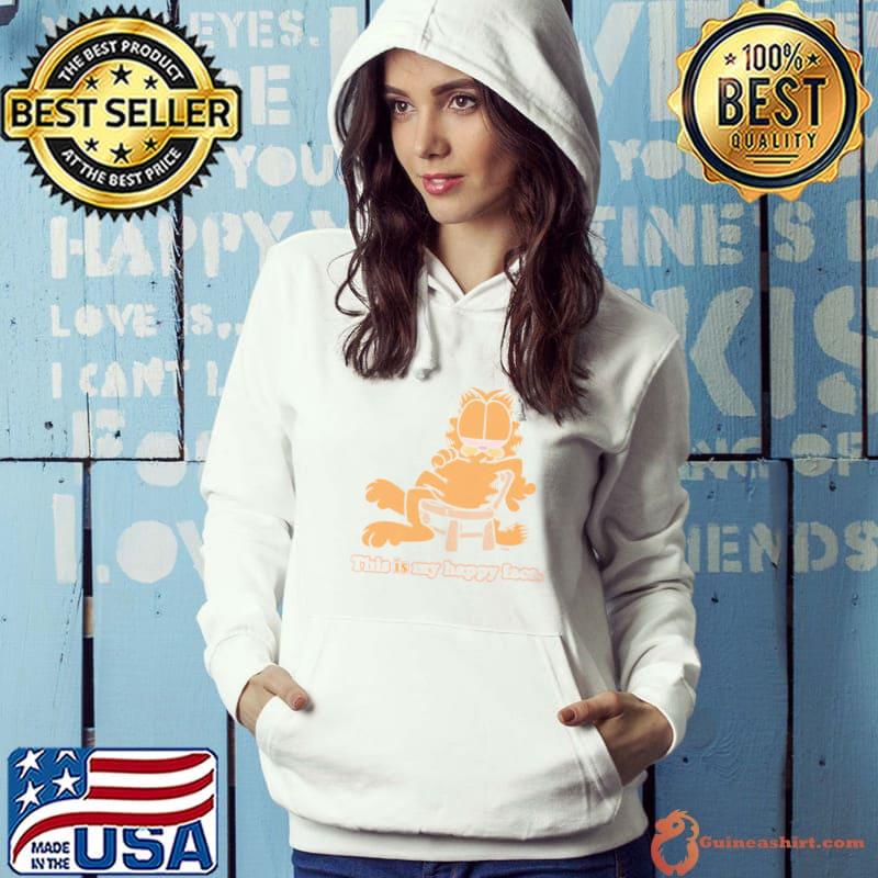 This IS My Happy Face Garfield Shirt Hoodie