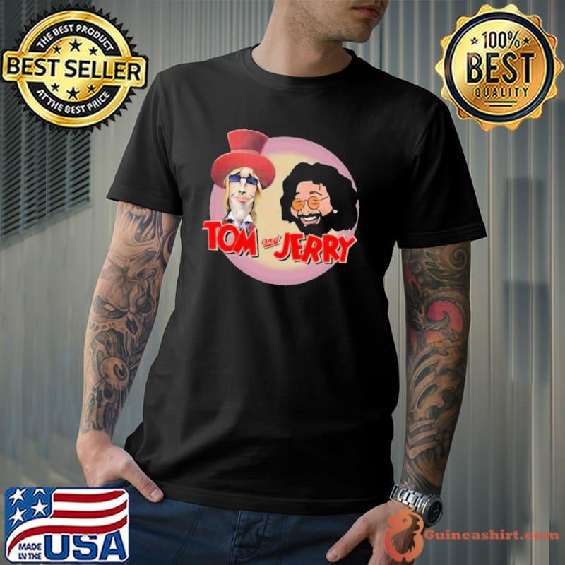 Tom petty and jerry garcia vintage shirt