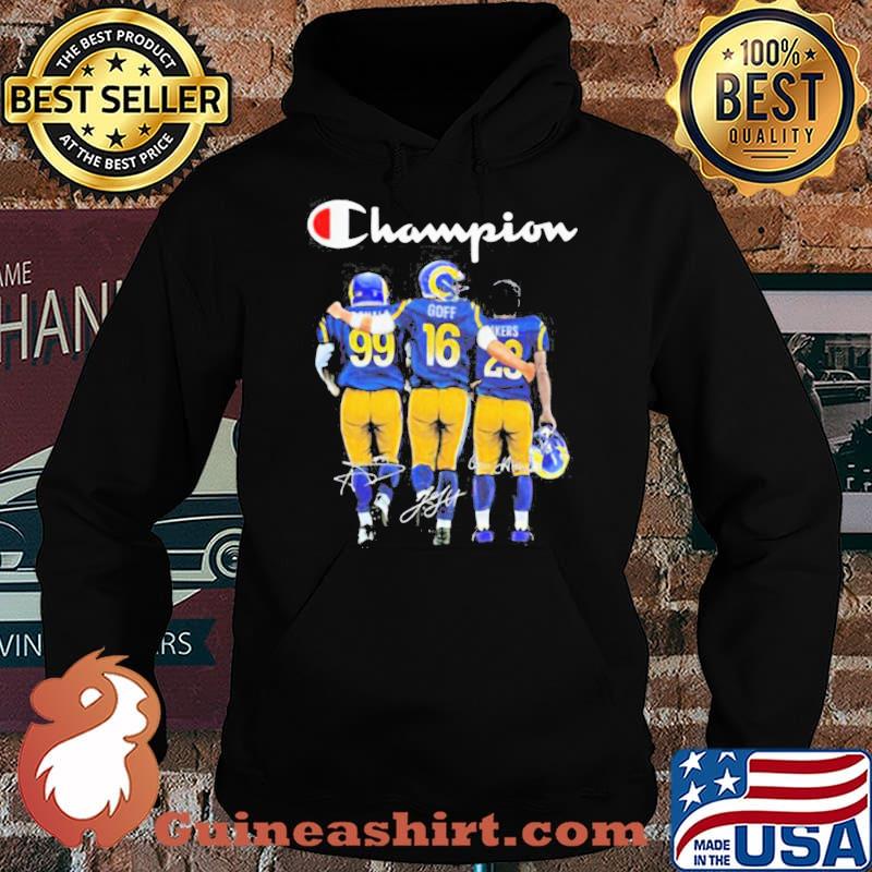 Vintage los angeles rams champions 2022 gift for men women s Hoodie