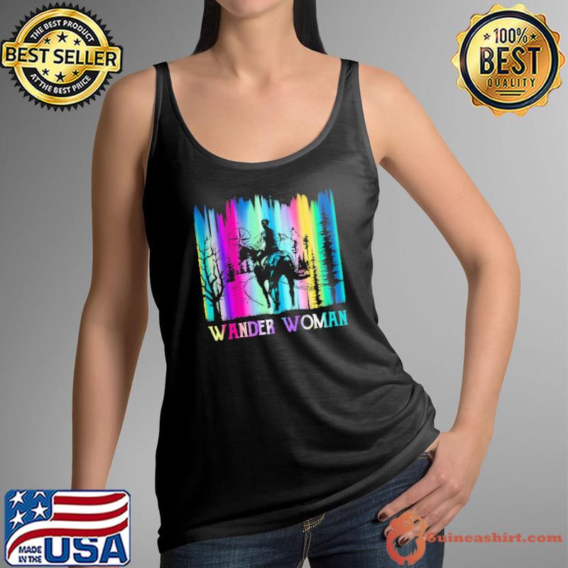 Wander Woman Horse Color Shirt Tank Top