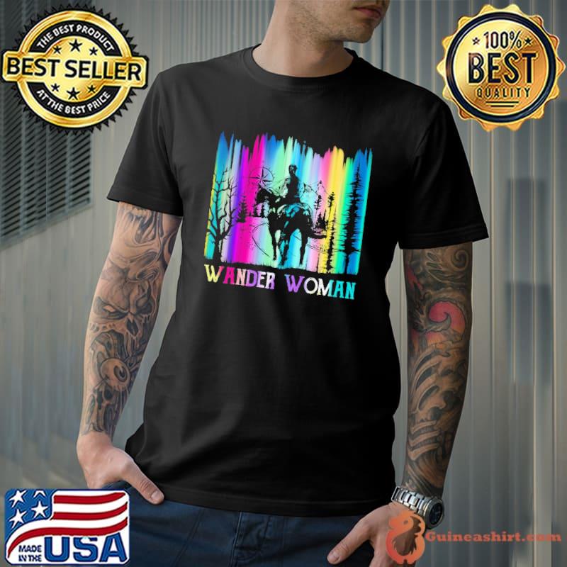 Wander Woman Horse Color Shirt Unisex