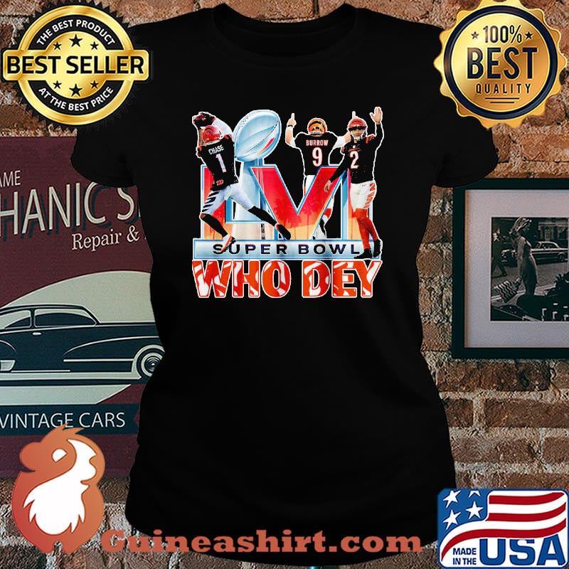 Who dey superbowl cincinnatI bengals shirt