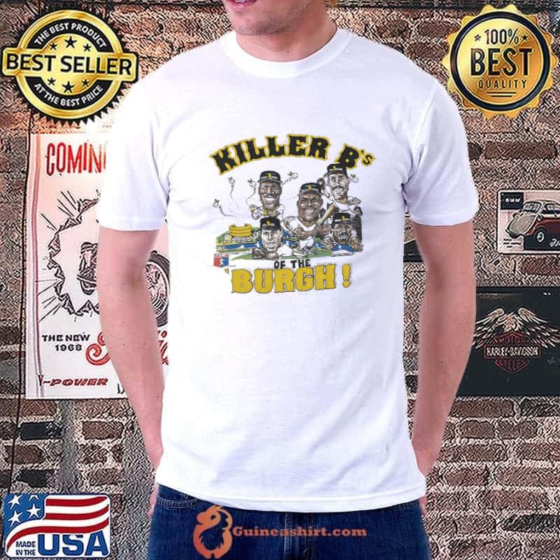 1988 KILLER B'S of the BURGH Pittsburgh Pirates Jersey Shirt