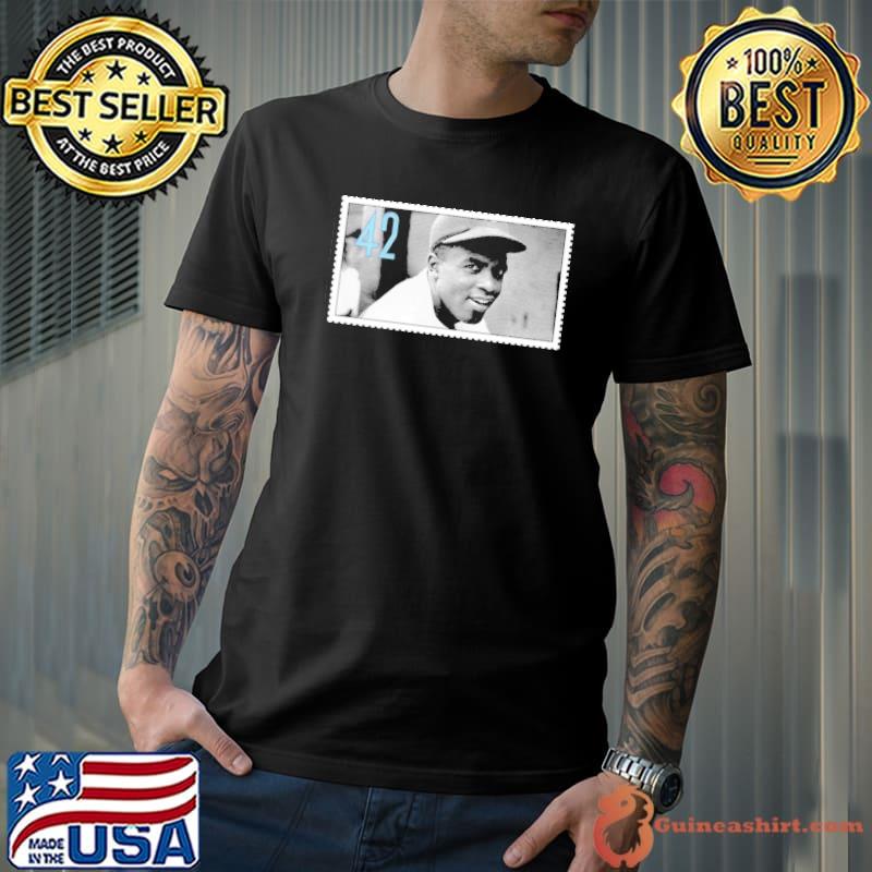 42 jackie robinson first african American mlb shirt