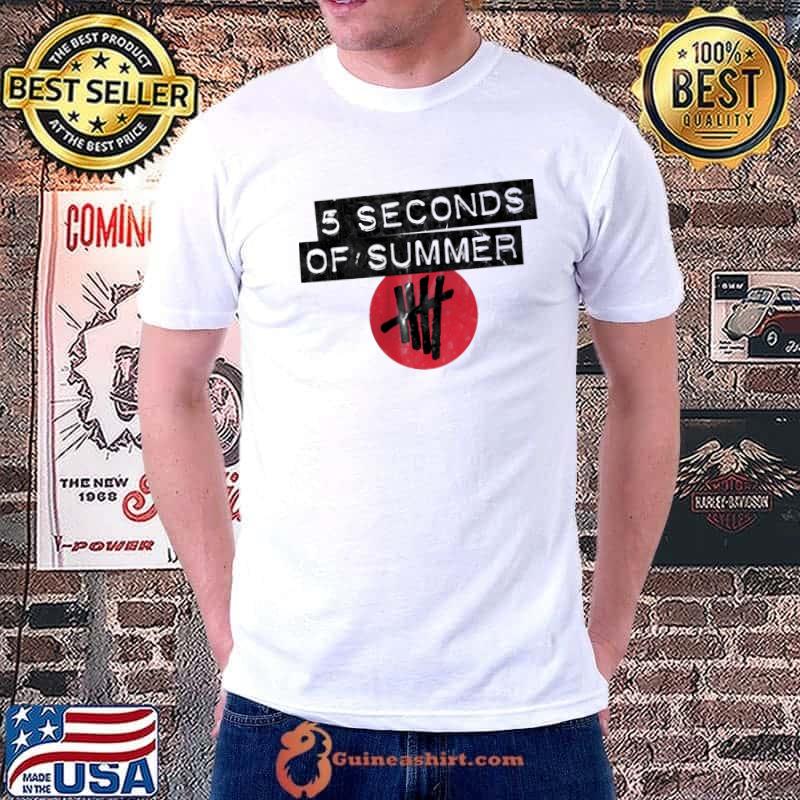 5sos tour 2022 5 seconds of summer take my hand classic shirt
