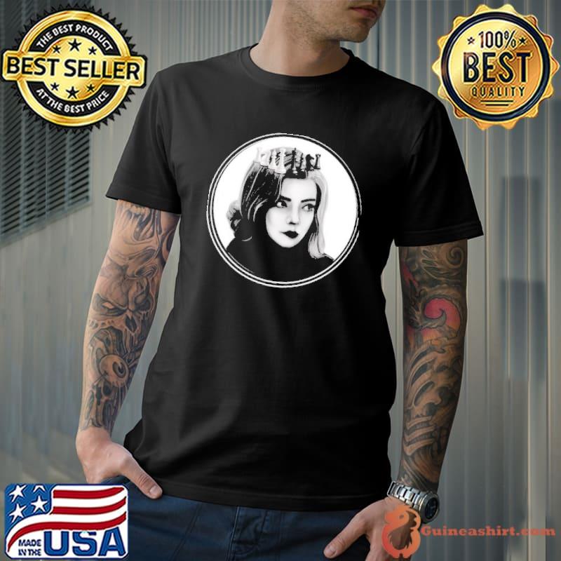 Beth harmon the queens gambit with crown shirt