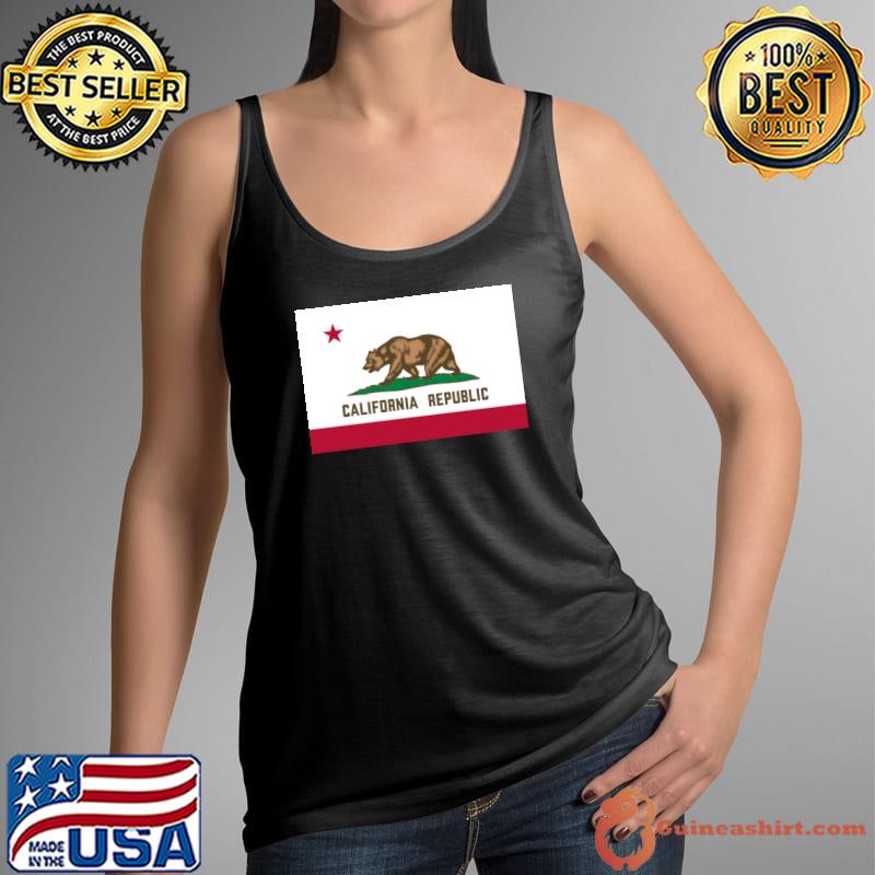 California republic red box T-Shirt Tank Top
