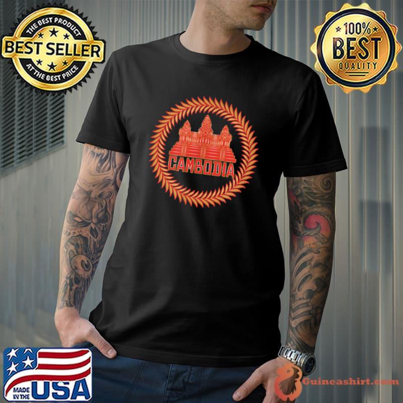 Cambodia Cambodian Angkor Wat Temple T-Shirt