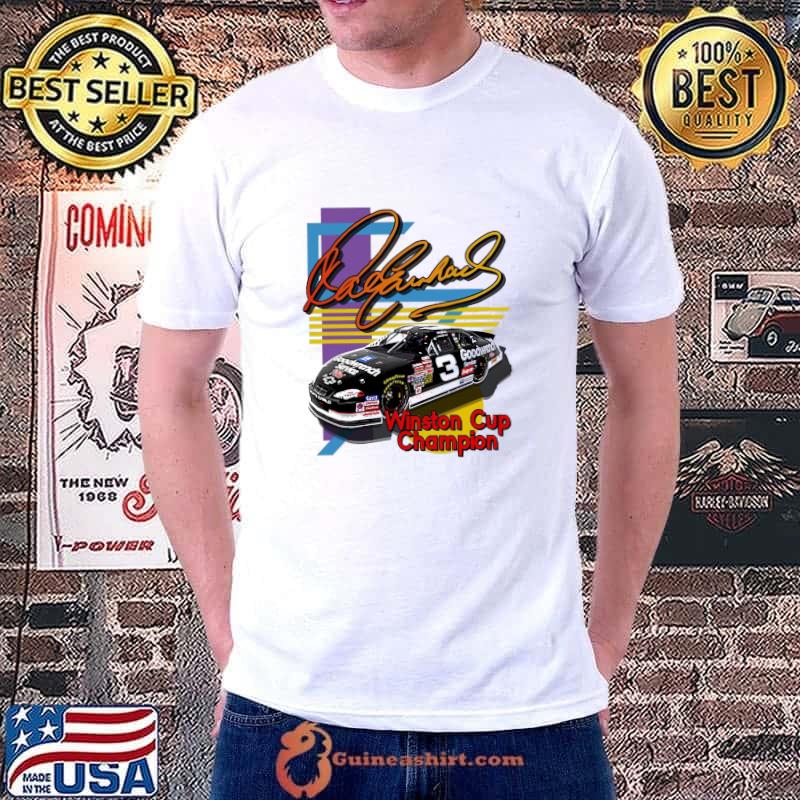 Dale the intimidator winston cup 91 dale earnhardt nascar racing formula 1 f1 sport shirt
