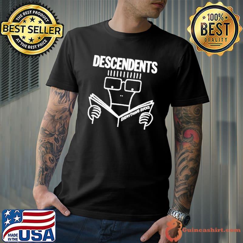 Descendents everything sucks s oath keeper jason van tatenhove shirt
