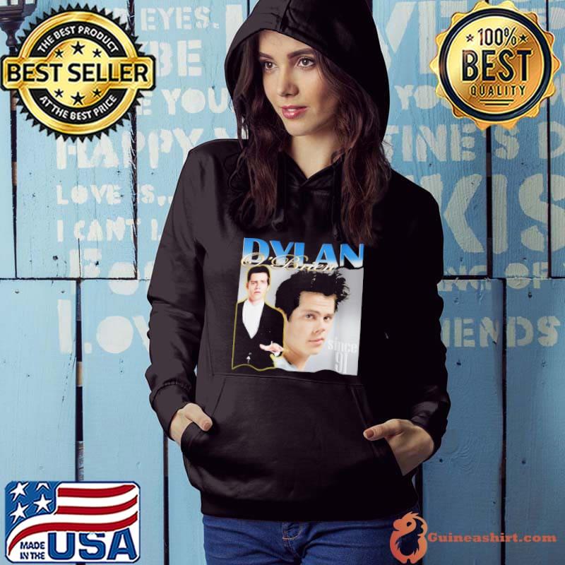 Dylan o'brien inspired 90s bootleg rap old school 76 s Hoodie