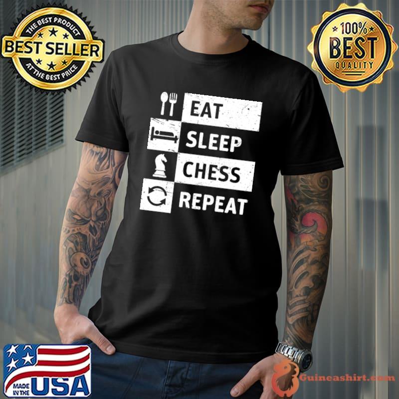 Eat Sleep Chess Repeat T-Shirt