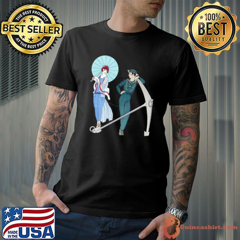Fashion Woman Lady Man Sailor T-Shirt