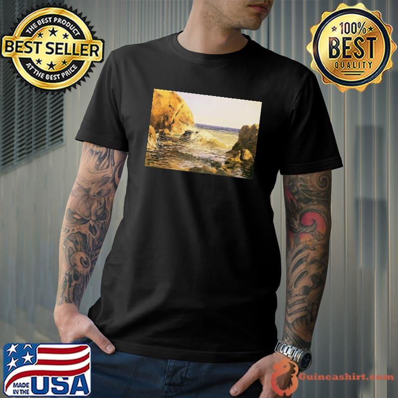 Ferdynand Ruszczyc Morze I Skaly T-Shirt