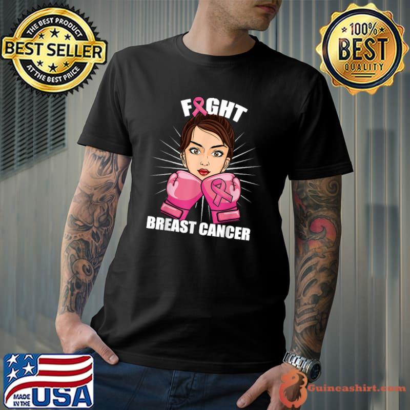 Fight Breast Cancer African American T-Shirt Unisex