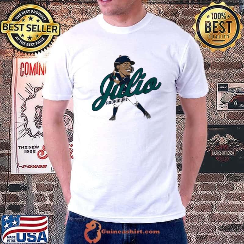 Funny art of baseball julio rodriguez shirt