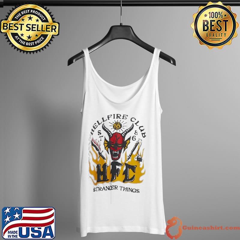 Hellfire Club HFC Stranger Things Shirt Tank Top