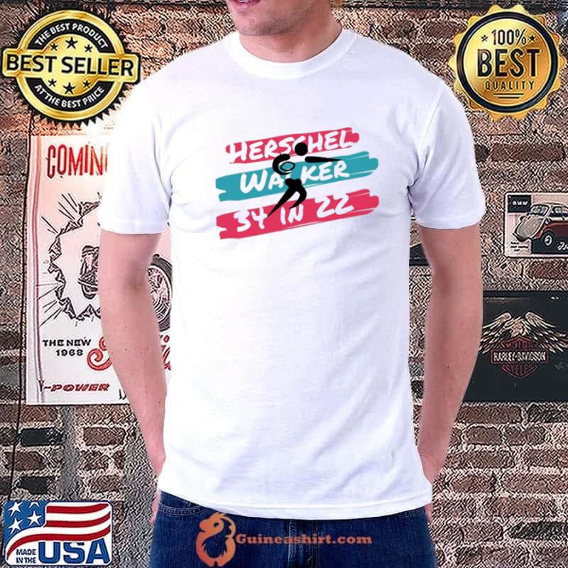 Herschel Walker 34 in 22 2022 Georgia Senate Election Shirt