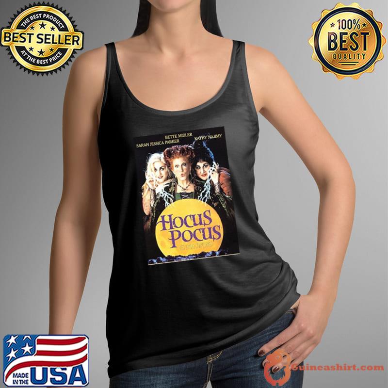 Hocus Pocus Artist Bette Midler Sarah Jessica Parker Kathy Najimy T-Shirt Tank Top