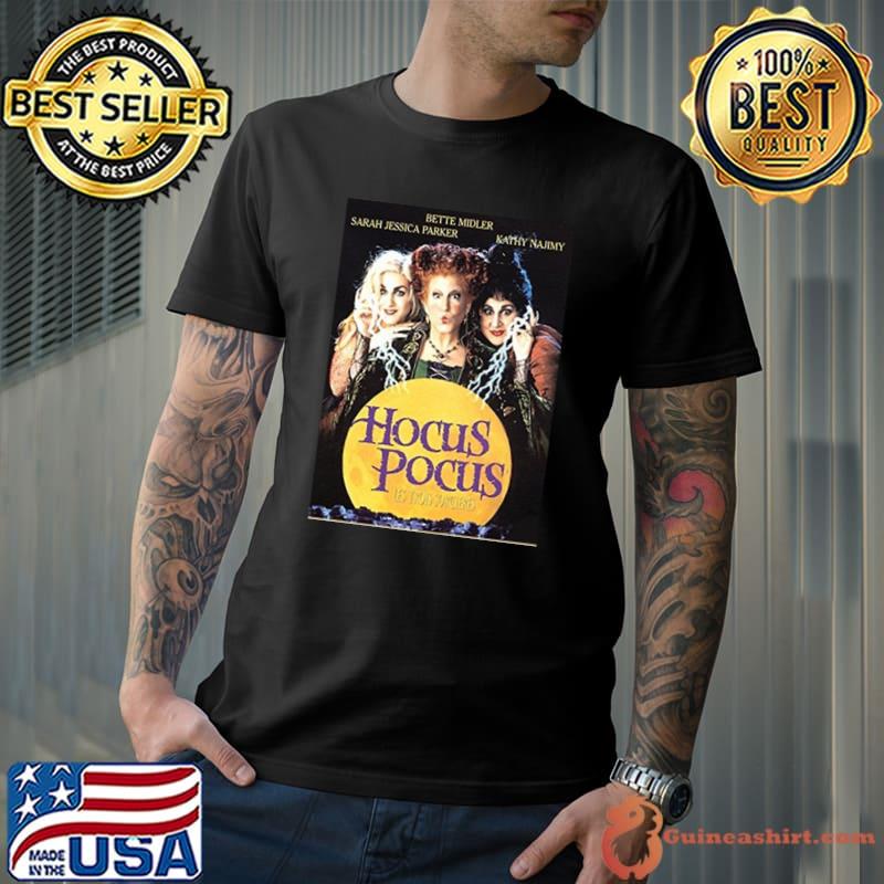 Hocus Pocus Artist Bette Midler Sarah Jessica Parker Kathy Najimy T-Shirt