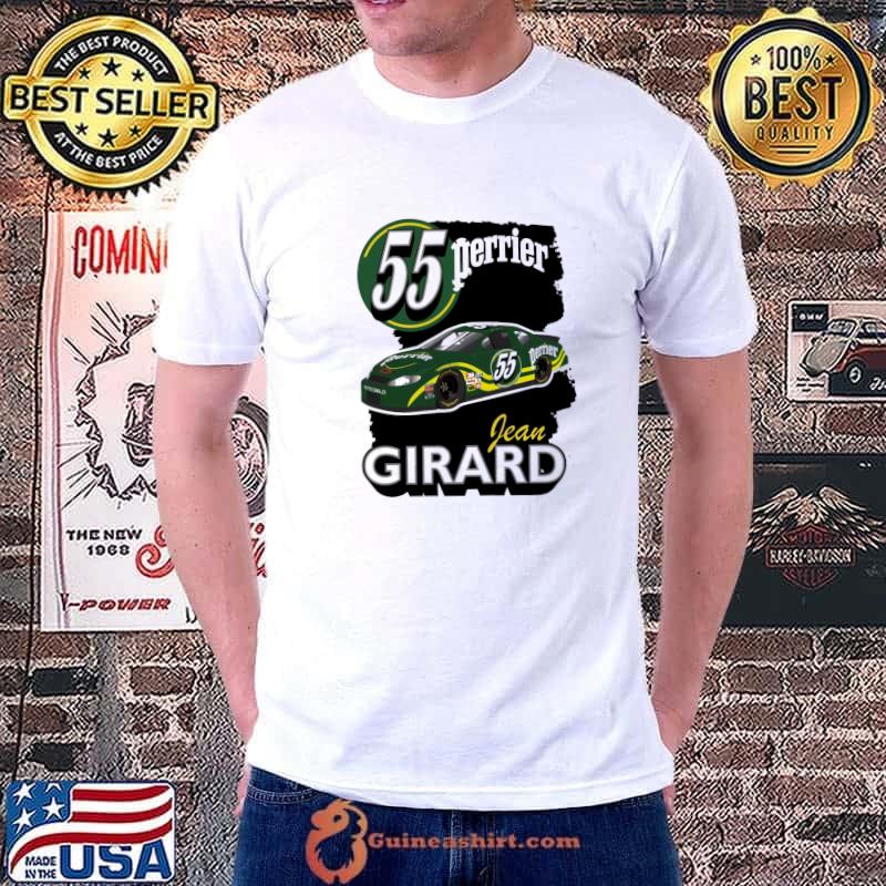 Jean girard 55 perrier talladega nights driver lover nascar racing formula 1 f1 shirt