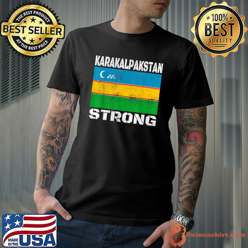 Karakalparstan strong flag uzbekistan T-Shirt