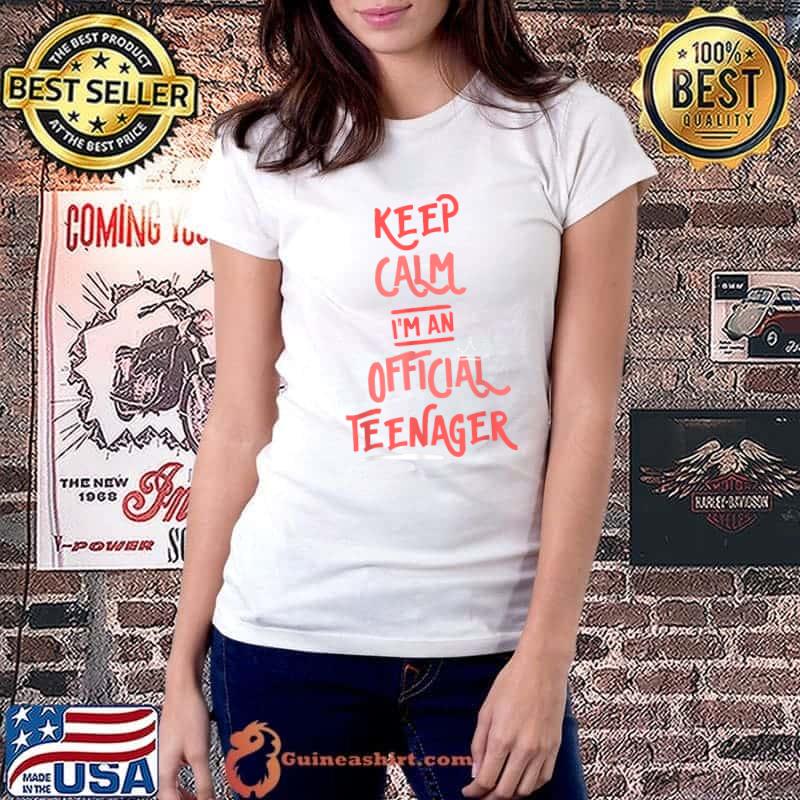 Keep Calm Birthday Official Teenager T-Shirt
