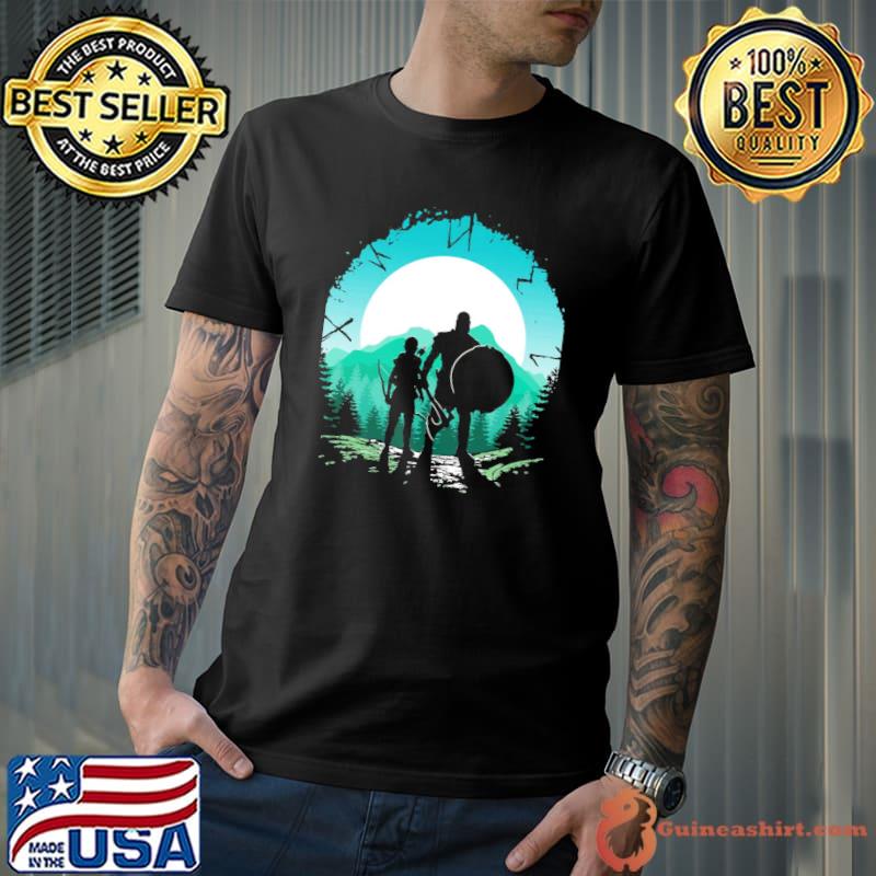 Kratos and son gowr game shirt