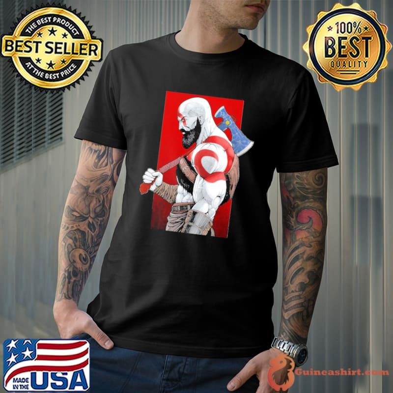 Kratos gowr game character shirt