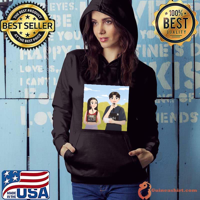 Le Sserafim Kazuha x Hwang Minhyun The Game Caterers T-Shirt Hoodie