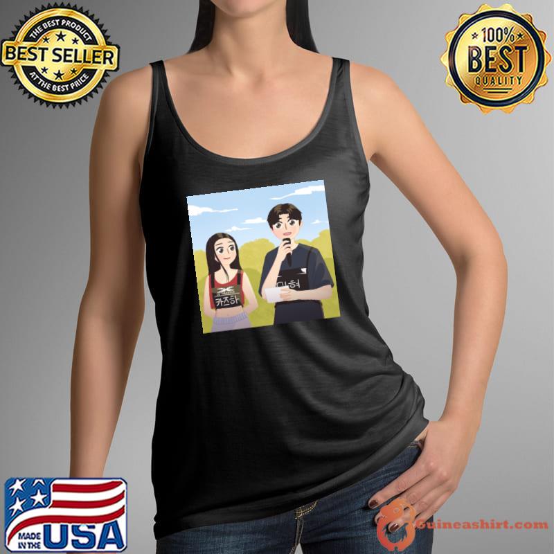 Le Sserafim Kazuha x Hwang Minhyun The Game Caterers T-Shirt Tank Top